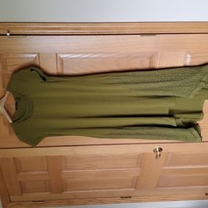 H by Halston hi/low maxi dress